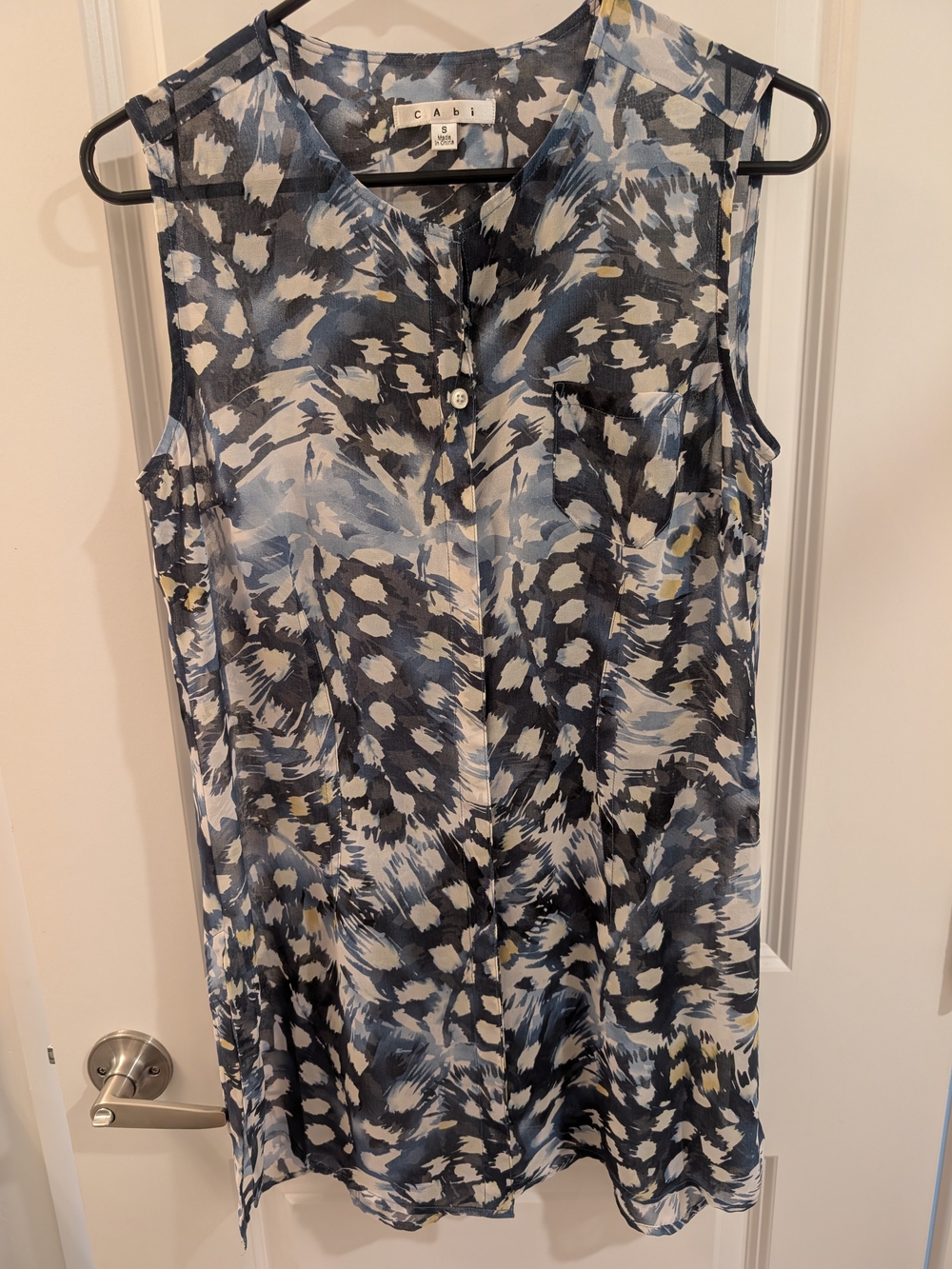 CABI Sheer Button Up